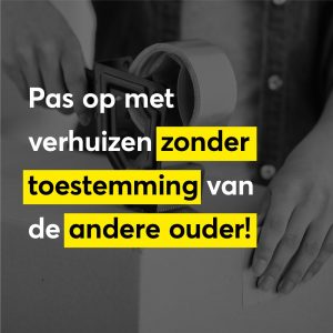 verhuizen zonder toestemming