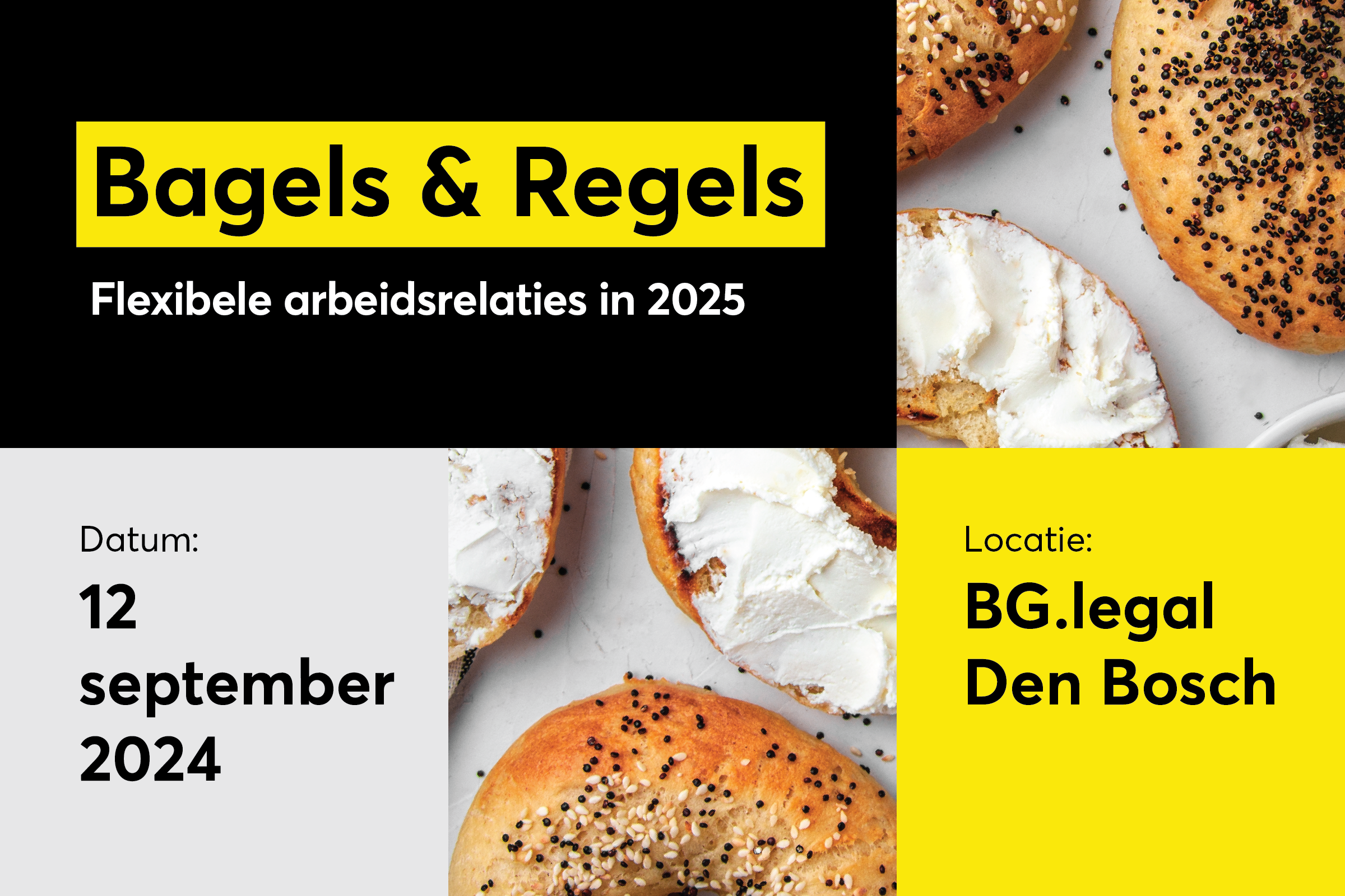 Bagels&Regels event